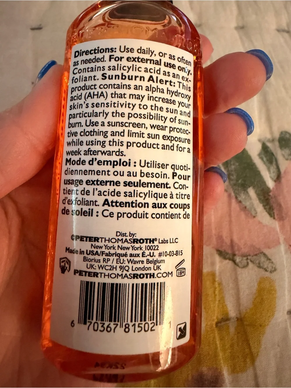 PETER THOMAS ROTH Anti-Aging Cleansing Gel Travel Size
